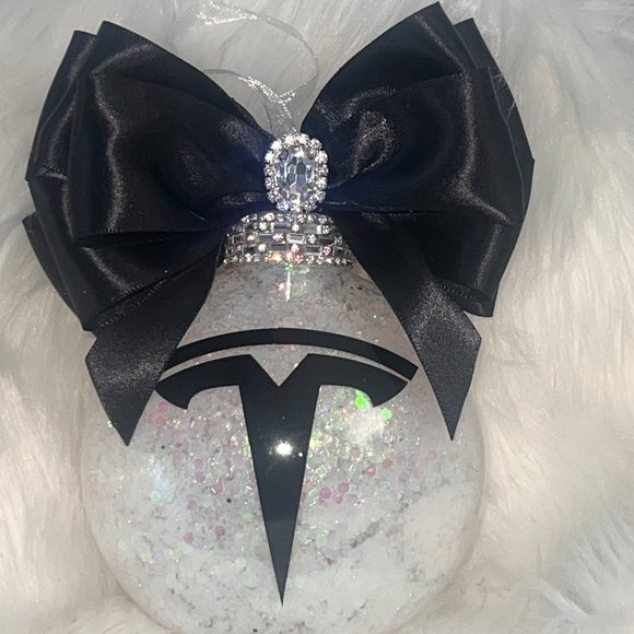 Tesla Christmas Tree Ornament| Customized Present| White Elephant Gift, Vehicle - Picture 7 of 15